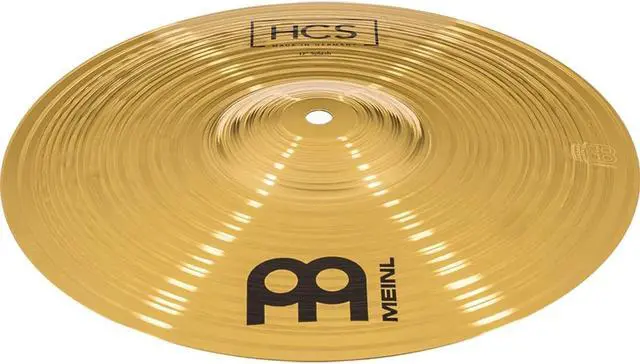 Alt view image 3 of 8 - Meinl Cymbals 12 Splash Cymbal  HCS Traditional Finish Brass for Drum Set, Made in Germany, 2-Year Warranty, 12 inch (HCS12S)