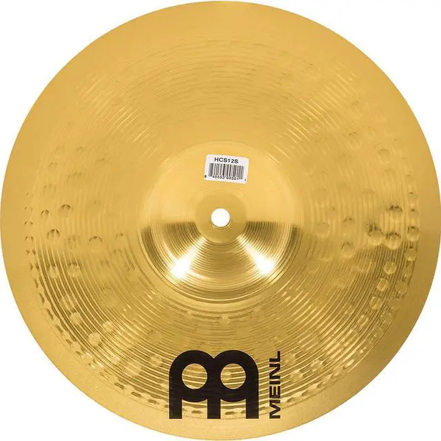 Alt view image 6 of 8 - Meinl Cymbals 12 Splash Cymbal  HCS Traditional Finish Brass for Drum Set, Made in Germany, 2-Year Warranty, 12 inch (HCS12S)