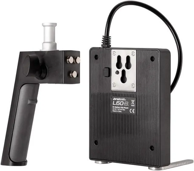 Alt view image 10 of 13 - Westcott L60-B Battery Grip with NP-F Adapter