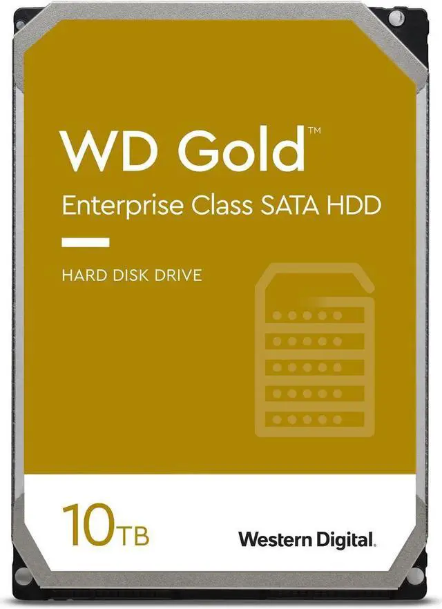 Alt view image 9 of 16 - WD Gold WD102KRYZ-20PK 10TB 7200 RPM 256MB Cache SATA 6.0Gb/s 3.5" Internal Hard Drive