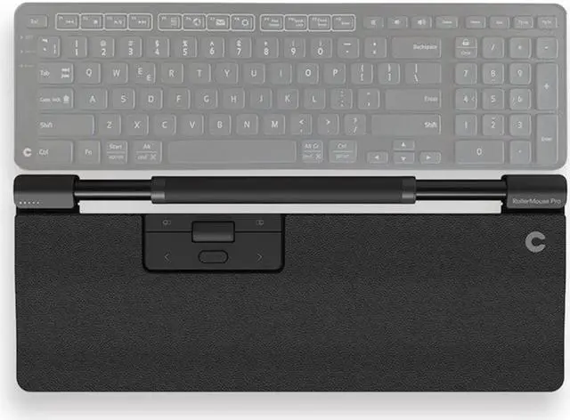 Alt view image 4 of 4 - Contour Design Wired RollerMouse Pro with Vegan Leather Wrist Rest #CDRMPRO20110