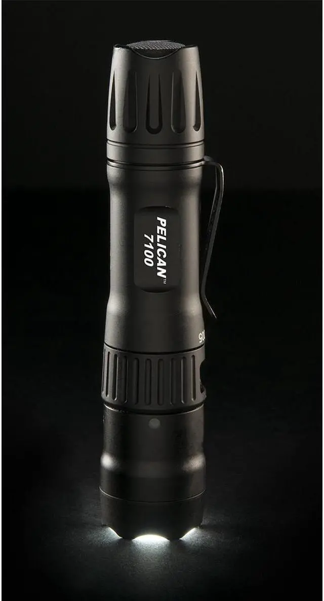 Alt view image 11 of 11 - Pelican(TM) 071000-0000-110 700-Lumen Ultra-Compact Tactical USB-Rechargeable Flashlight