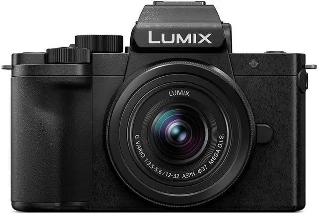 Alt view image 2 of 7 - Panasonic LUMIX DC-G100D Mirrorless Camera with G Vario 12-32mm f/3.5-5.6 ASPH OIS Lens, Bundle with TTL Speedlight Flash, Al Travel Tripod and Backpack