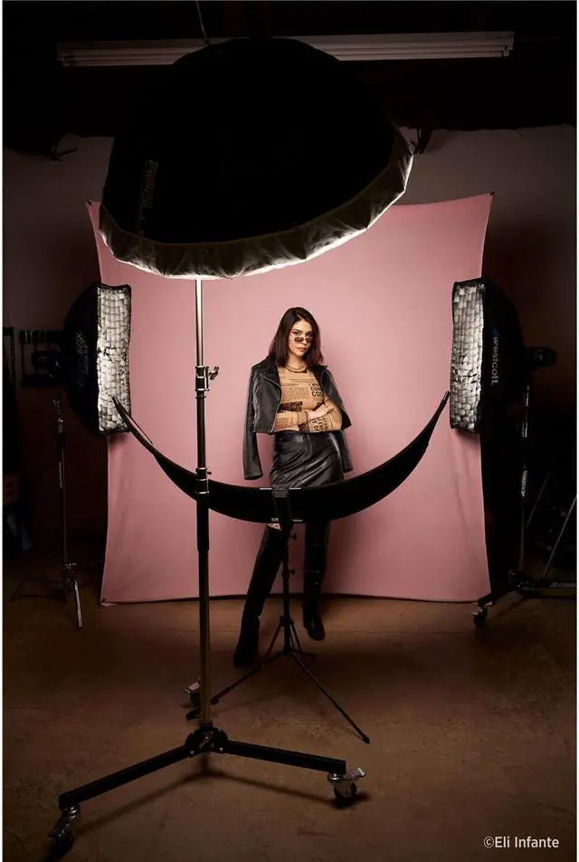 Alt view image 11 of 14 - Westcott Wrinkle-Resistant Backdrop (Blush Pink, 9 x 10 Feet)