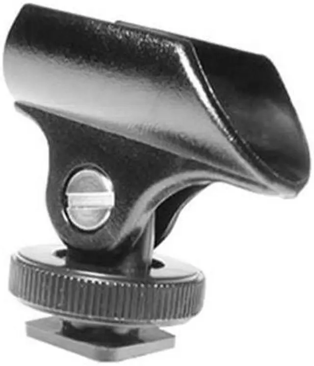 Main image of WindTech CM-21 Hot Shoe Microphone Clip for Video Camera