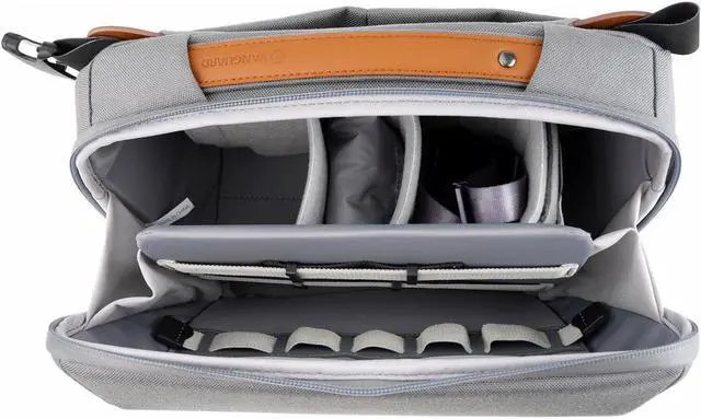 Alt view image 4 of 7 - Vanguard Vanguard Veo City CB29 Cross-Body Bag, Medium, Gray #VEO CITY CB29 GY