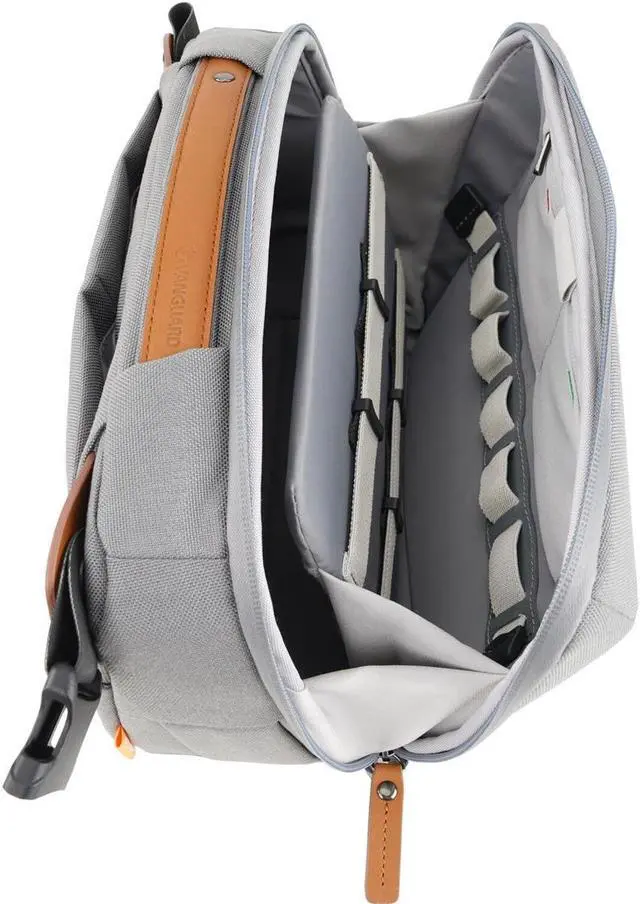 Alt view image 5 of 7 - Vanguard Vanguard Veo City CB29 Cross-Body Bag, Medium, Gray #VEO CITY CB29 GY
