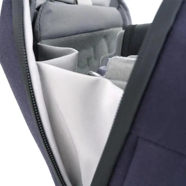 Alt view image 4 of 7 - Vanguard Vanguard Veo City CB29 Cross-Body Bag, Medium, Navy #VEO CITY CB29 NV