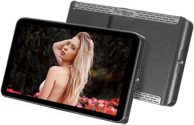 Main image of Portkeys LH7P 7" Full HD High-Bright Touchscreen Monitor with Wireless Camera Control, Supports 4K HDMI, Black