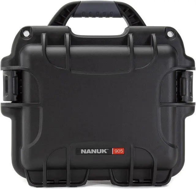 Alt view image 6 of 7 - Nanuk 905 Pro Waterproof Hard Case with Lid Organizer and Padded Divider, Black