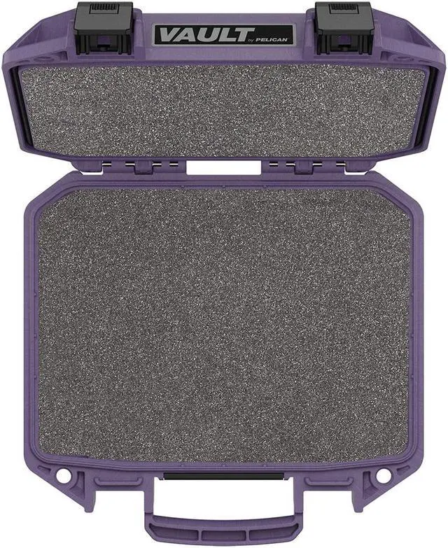 Alt view image 5 of 5 - Pelican Pelican V100C Vault Equipment Case with Foam, Dusk Blue #VCV100-0000-DSK