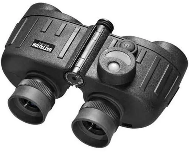 Alt view image 7 of 10 - Barska 8x30 Waterproof Battalion Binocular With Rangefinder AB11776