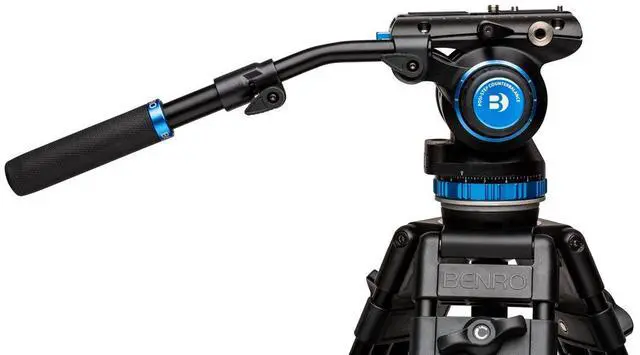 Alt view image 12 of 14 - Benro S8PRO Video Head, 17.6 lb Load, 3/8"-16 Accessory Mounts, Counterbalance
