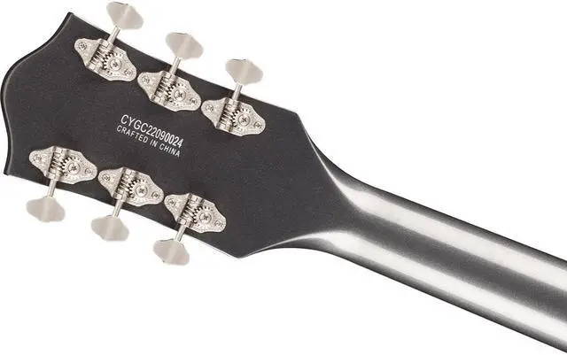 Alt view image 5 of 5 - Gretsch Gretsch G5420T Electromatic Classic Hollow Body Single-Cut with Bigsby Electric Guitar, Laurel Fingerboard, TwoTone Vintage White/London Grey