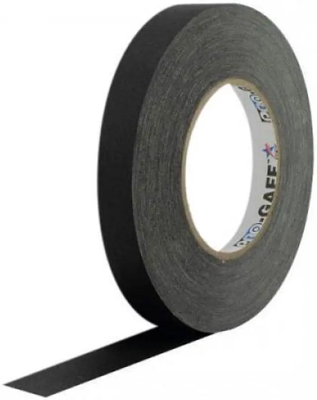 Alt view image 2 of 2 - Pro Tapes Black Gaffers Tape 1 inch x 55  yards