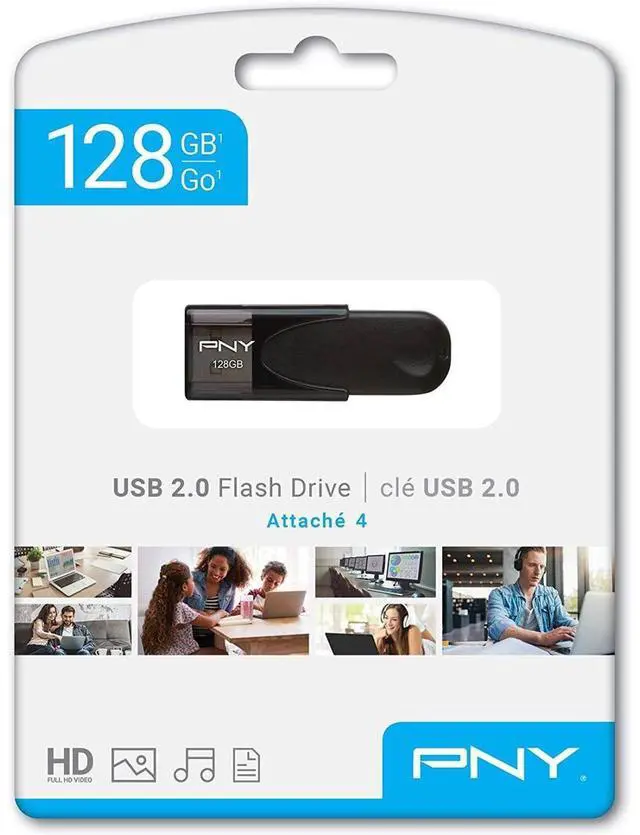 Alt view image 19 of 19 - PNY 128GB Attaché 4 2.0 Flash Drive PFD128ATT4GE