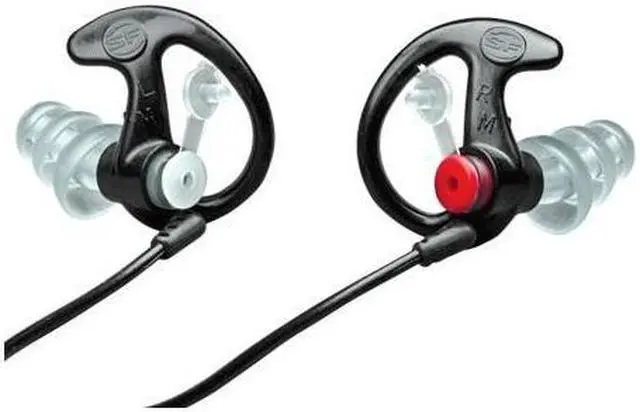 Alt view image 18 of 18 - SureFire EP4-BK-MPR Medium Black Sonic Defenders Plus Hearing Protector