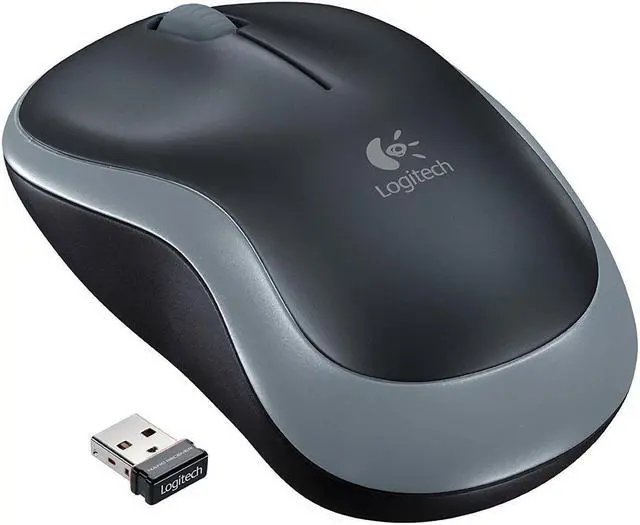 Alt view image 5 of 8 - Logitech Wireless Mouse M185 - Swift Gray (910-002225)