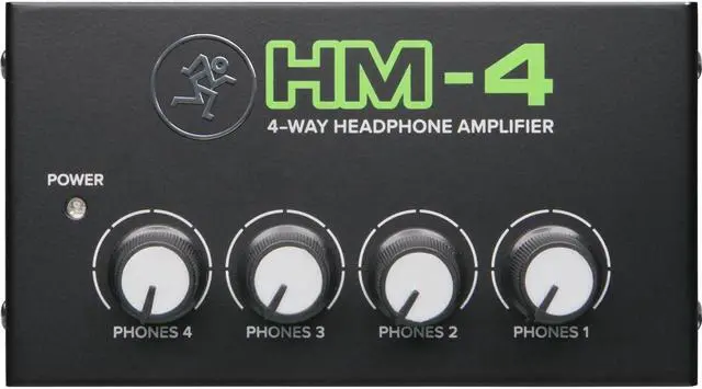 Alt view image 19 of 19 - Mackie HM-4, 4-Way Headphone Amplifier