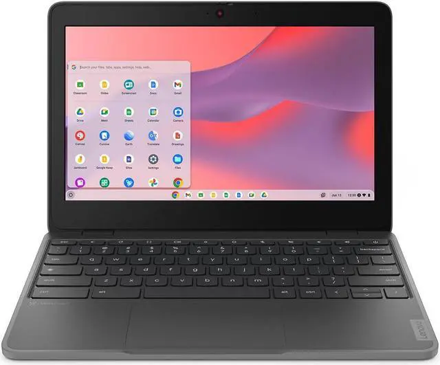 Alt view image 16 of 20 - Lenovo 100e Chromebook Gen 4 11.6" Touch Screen Intel Processor N100 Intel UHD Graphics 8GB Memory 64GB Storage Chrome OS 83G80001US