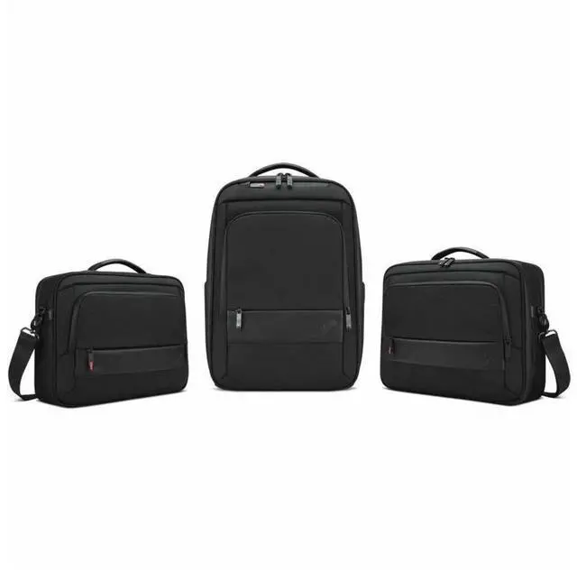 Alt view image 19 of 20 - Lenovo Carrying Case for 16" Lenovo Notebook, Accessories, Workstation, Chromebook - Black - Wear Resistant, Tear Resistant, Water Resistant, Water Proof Zipper - Recycled Polyethylene Terephthal