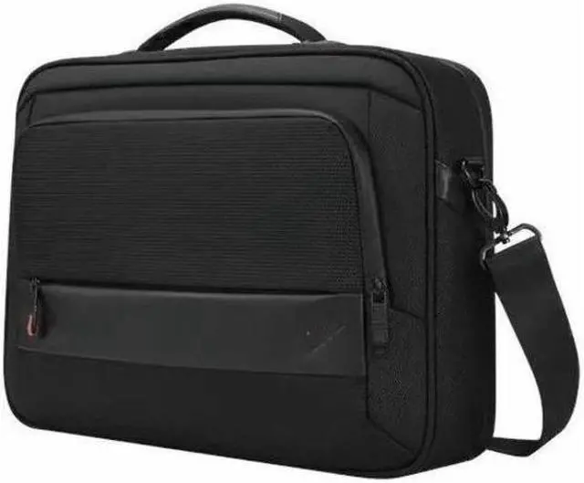Alt view image 19 of 20 - Lenovo Professional Carrying Case (Briefcase) for 14" Notebook, Accessories - Black - Wear Resistant, Tear Resistant, Water Resistant, Water Proof Zipper, Water Proof - Polyethylene Terephthalate (PET