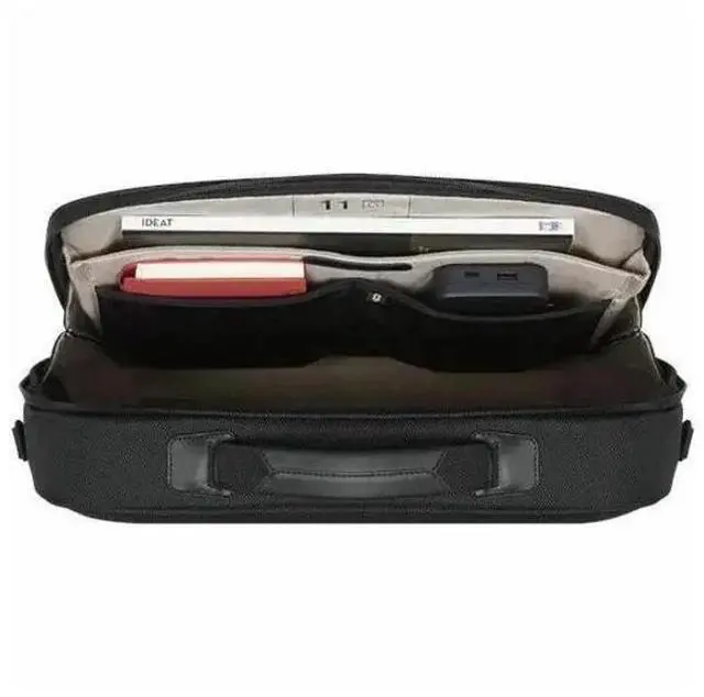 Alt view image 20 of 20 - Lenovo Professional Carrying Case (Briefcase) for 14" Notebook, Accessories - Black - Wear Resistant, Tear Resistant, Water Resistant, Water Proof Zipper, Water Proof - Polyethylene Terephthalate (PET