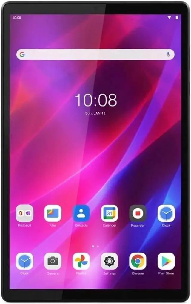 Alt view image 14 of 20 - Lenovo Tab K10 TB-X6C6F ZA8N0044US Tablet - 10.3" WUXGA - Helio P22T Octa-core (8 Core) 1.80 GHz - 4 GB RAM - 64 GB Storage - Android 11 - Abyss Blue - MediaTek SoC Platform SoC - Upto 2 TB - 192