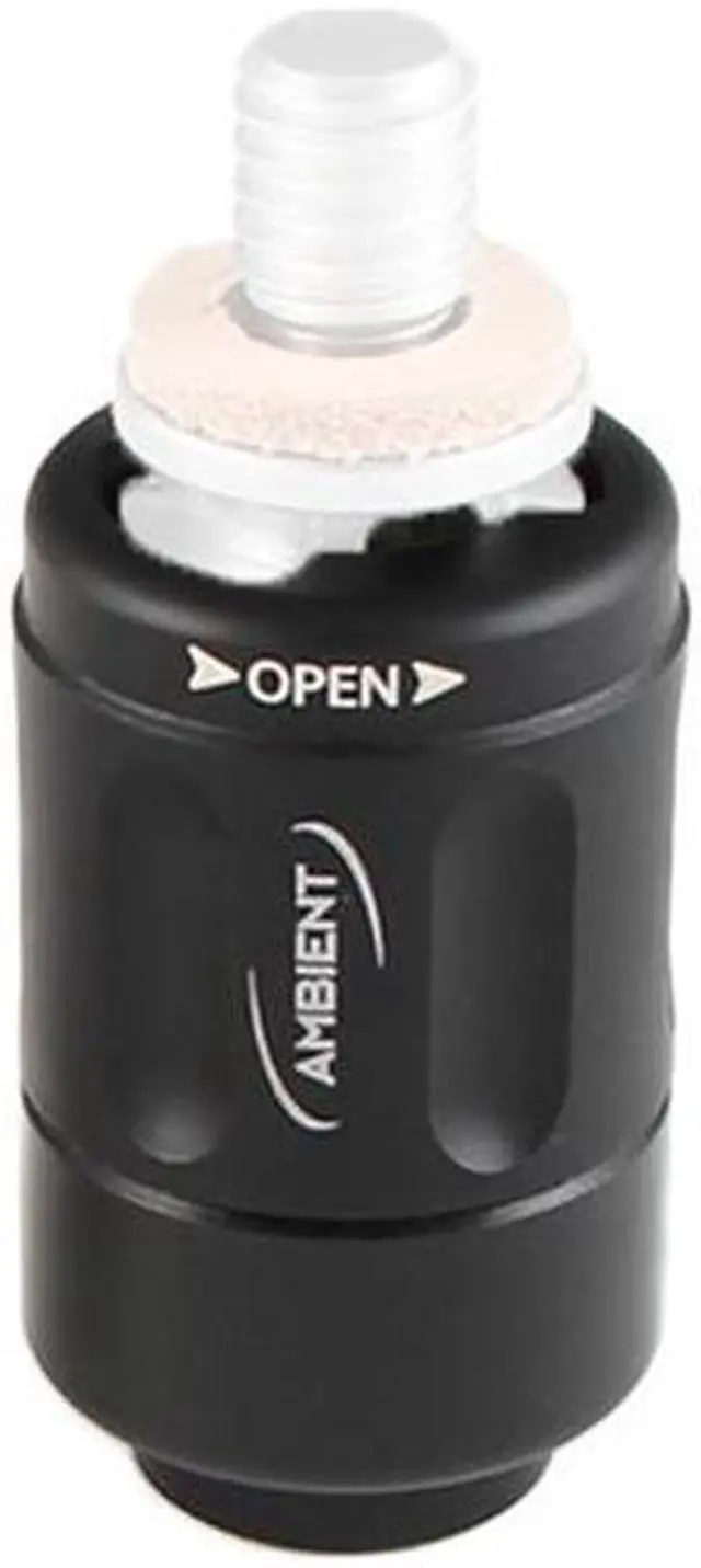 Alt view image 2 of 3 - Ambient Recording QuickLok Quick Release, No Tips, Black #QR-BK