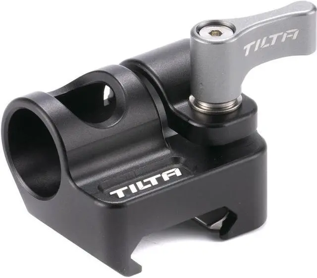 Alt view image 2 of 3 - Tilta 15mm Rod Holder to NATO Rail Adapter, Black