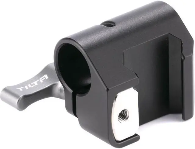 Alt view image 3 of 3 - Tilta 15mm Rod Holder to NATO Rail Adapter, Black