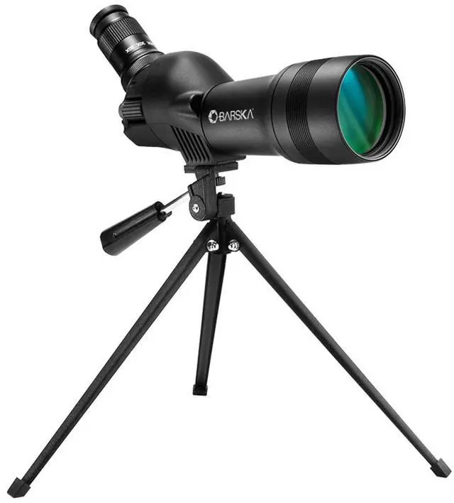 Alt view image 2 of 4 - Barska 20-60x60 Spotter-Pro WP w/ Tripod, Green Lens, MC, Fully Multi-Coated Opt