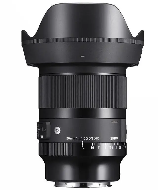 Alt view image 3 of 9 - Sigma 20mm F1.4 Art DG DN Lens for L Mount