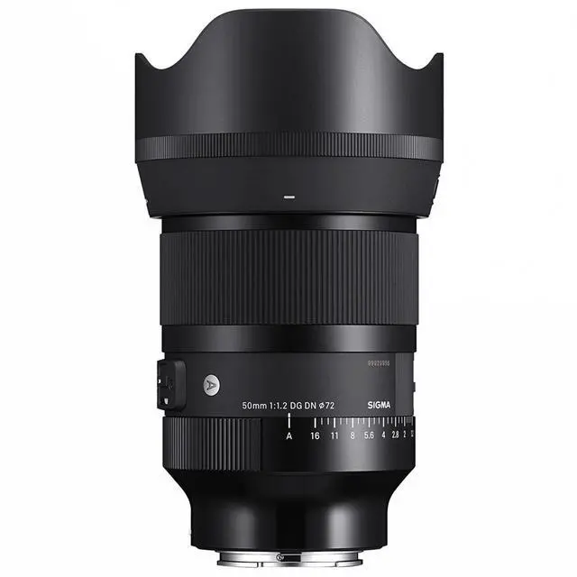 Alt view image 2 of 6 - Sigma 50mm f/1.2 DG DN Art Lens for Sony E, with Hoya 77mm UV and CPL Filters