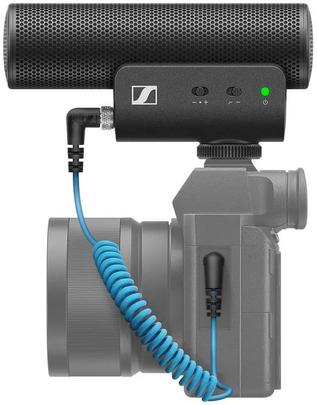 Alt view image 13 of 13 - Sennheiser MKE 400 Pro Audio Condenser Microphone (508898)