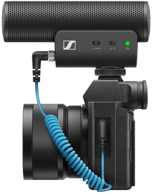 Alt view image 12 of 13 - Sennheiser MKE 400 Pro Audio Condenser Microphone (508898)