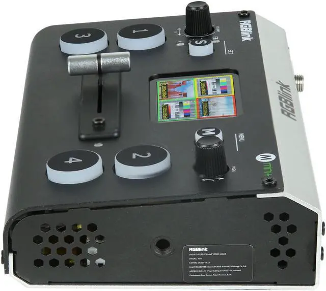 Alt view image 7 of 7 - RGBlink Mini+ 4-Ch HDMI Live Streaming Production Switcher with DSK, PTZ Control