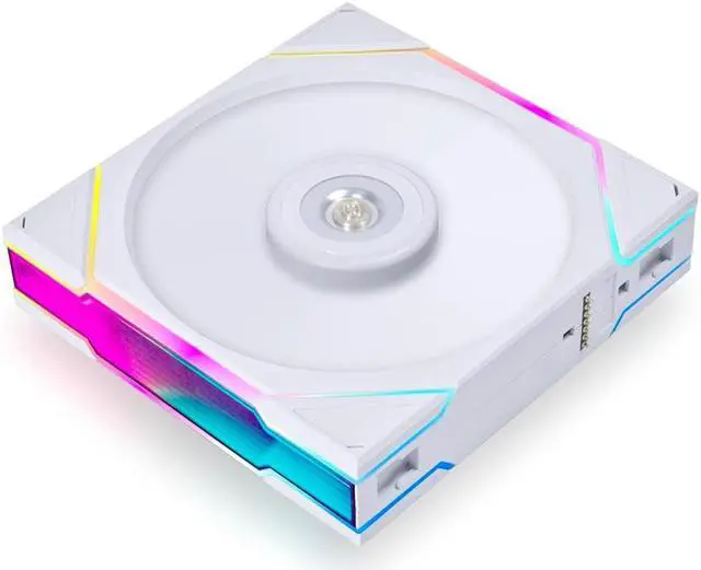 Alt view image 9 of 14 - Lian Li UNI FAN RTL120 RGB Single Pack White  ,Reverse Blade (No controller included)- 12RTL1W