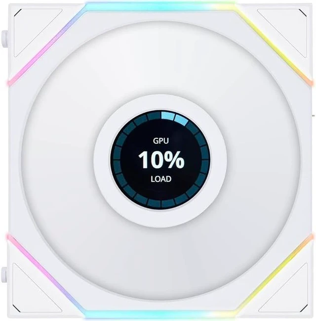 Shell Rgb Colors Lian Li UNI FAN TL LCD 120 RGB Single Pack White Color (No controller ...