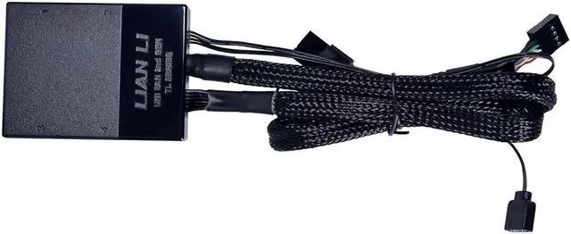 Alt view image 15 of 15 - Lian Li UNI FAN TL LCD  120 RGB 3 pcs Pack Black Color ( controller included)- 12TLLCD3B