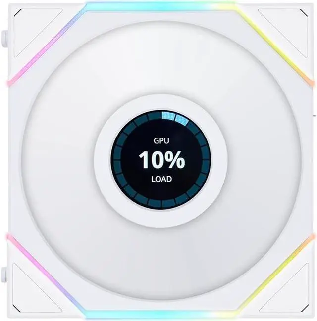 Alt view image 11 of 14 - Lian Li UNI FAN TL LCD   120 RGB 3 pcs Pack White Color ( controller included)- 12TLLCD3W