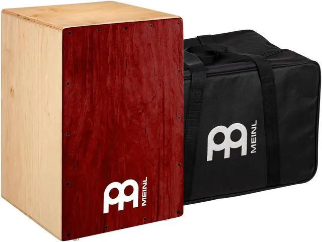 Main image of Meinl Snare Cajon with Bag, Wine Red #BC1NTWR