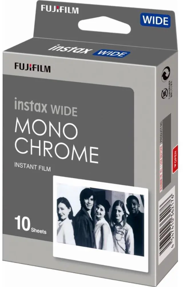 Alt view image 16 of 17 - Fujifilm Instax Wide Monochrome Film, White (16564101)