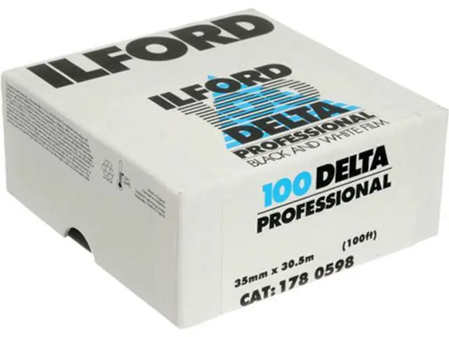 Main image of Ilford Delta Pro 100 Fine Grain B/W Film, 100Ft Roll #1780598