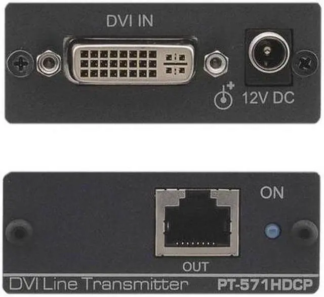 Alt view image 7 of 7 - Kramer Electronics - PT-571HDCP - Kramer PT-571HDCP Video Extender - 1 Input Device - 1 Output Device - 295.28 ft Range