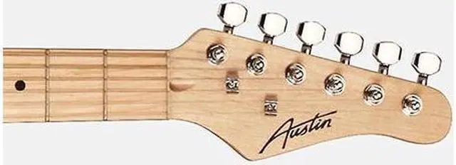 Alt view image 3 of 3 - Austin ATC200 Series Classic Single Cutaway Electric Guitar, Sunburst