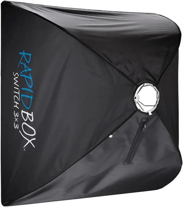 Alt view image 8 of 11 - Westcott Rapid Box Octagonal Switch Modifier Softbox 3 x 3 with Carry Case