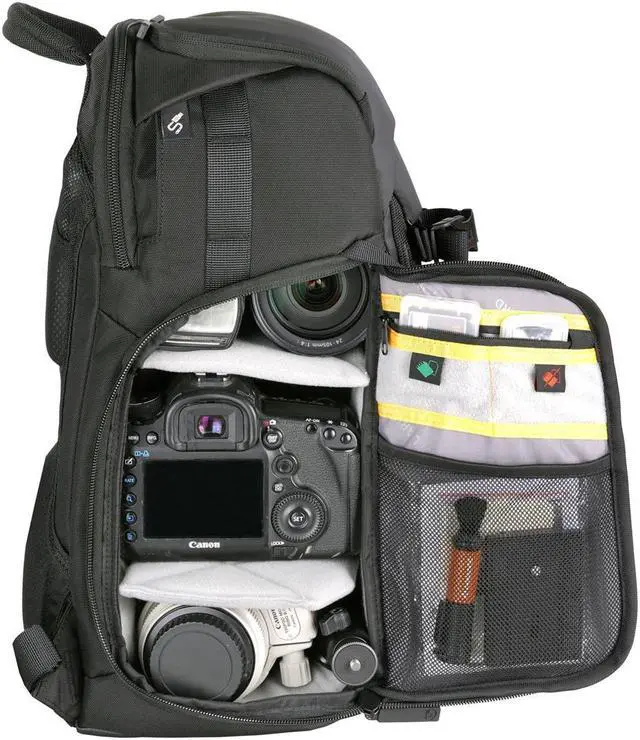 Alt view image 7 of 7 - Vanguard VEO Adaptor S41 12L Camera Backpack, Gray #VEO ADAPTOR S41 GY
