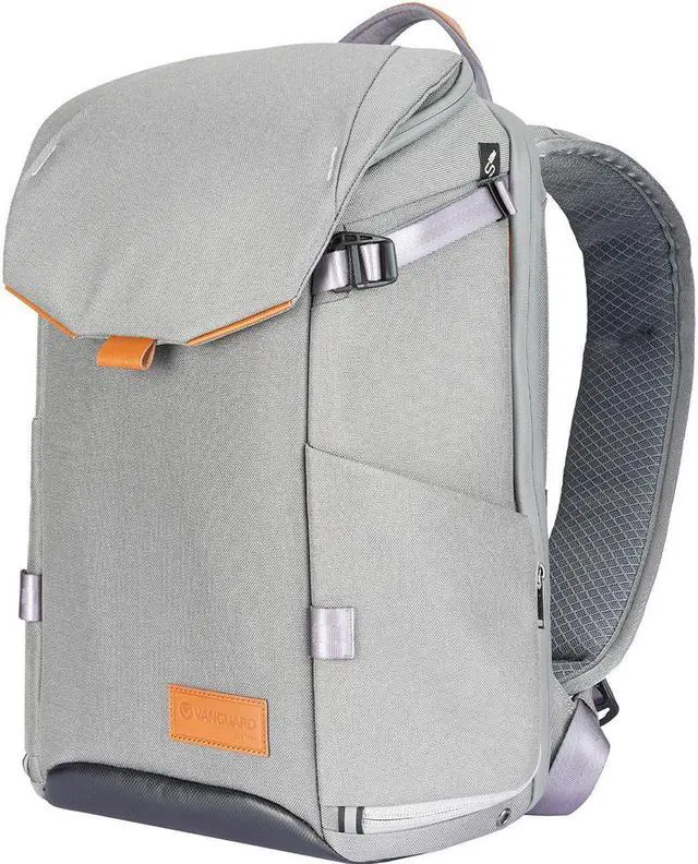Alt view image 3 of 7 - Vanguard Vanguard VEO City B46 Camera Backpack, Gray #VEO CITY B46 GY