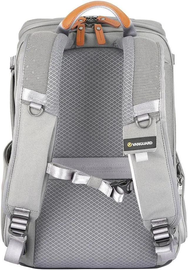 Alt view image 7 of 7 - Vanguard Vanguard VEO City B46 Camera Backpack, Gray #VEO CITY B46 GY